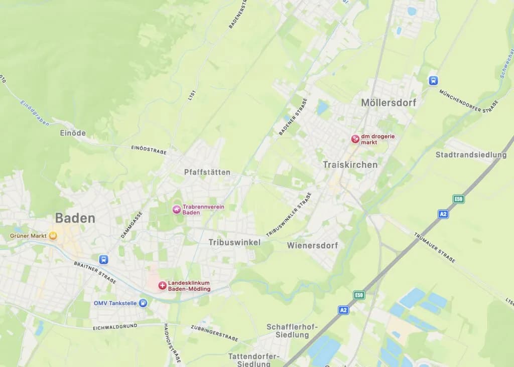 Gewerbeimmobilie mieten in Baden – € 5 – Bild 3 von 3