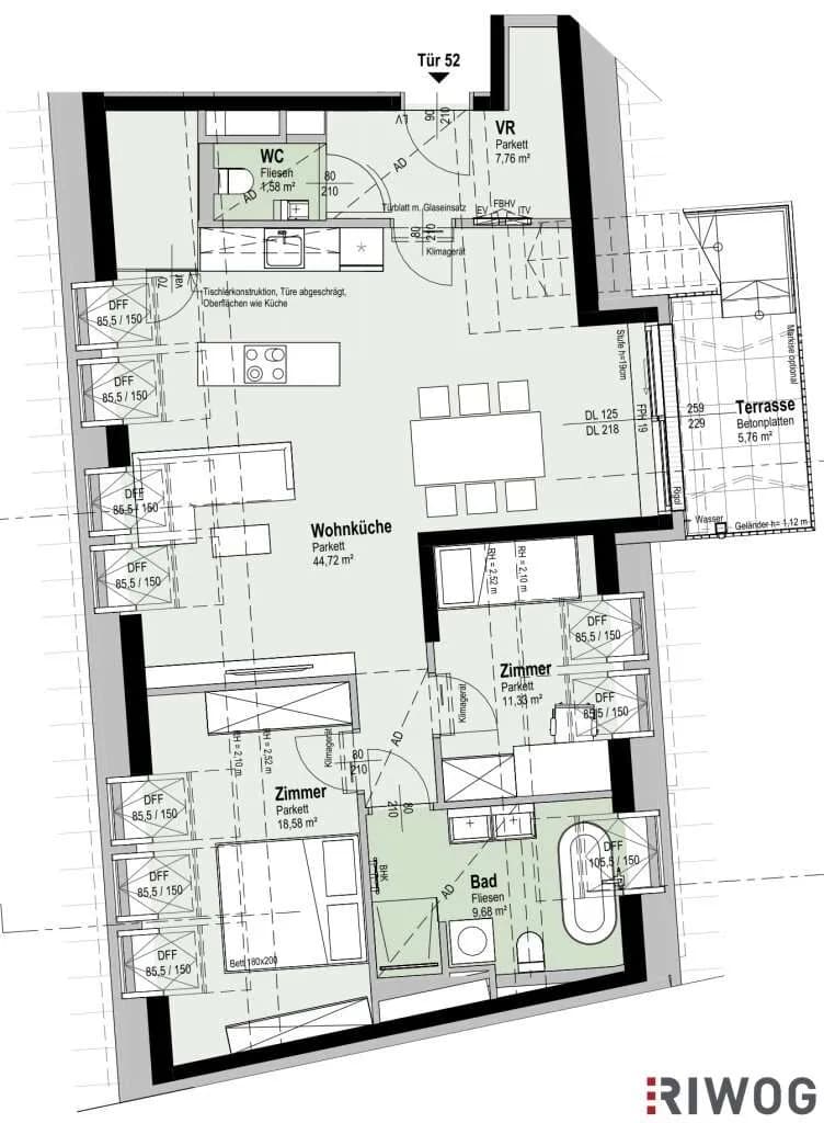 3-Zimmer-Wohnung kaufen in Wien – 98,29 m², € 749.700 – Bild 59 von 60