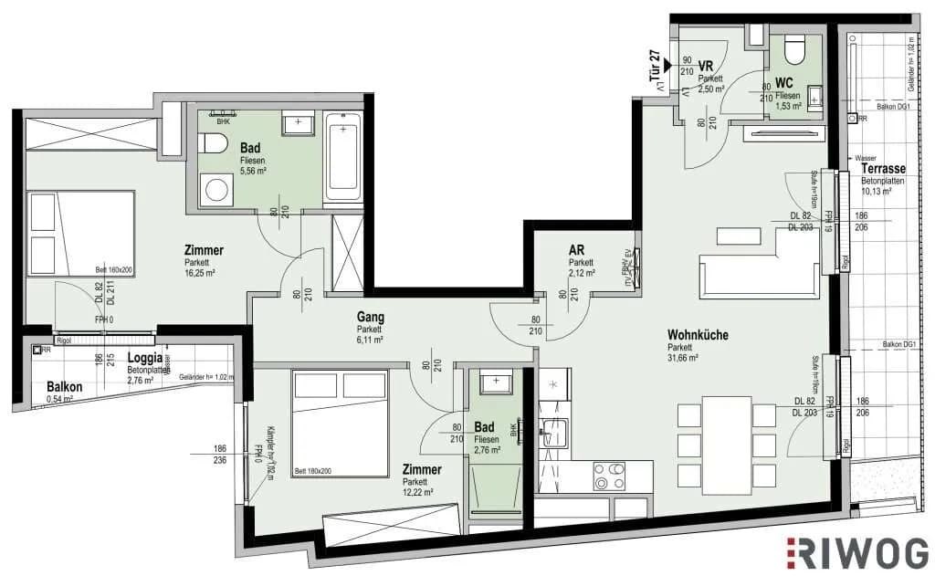 3-Zimmer-Wohnung kaufen in Wien – 80,71 m², € 598.900 – Bild 58 von 58