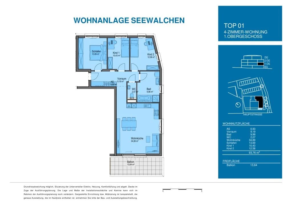 4-Zimmer-Wohnung kaufen in Vöcklabruck – 93,76 m², € 555.000 – Bild 11 von 11