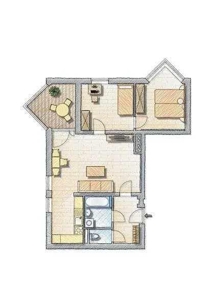 Wohnung mieten in Graz – 71,55 m², € 941 – Bild 5 von 5