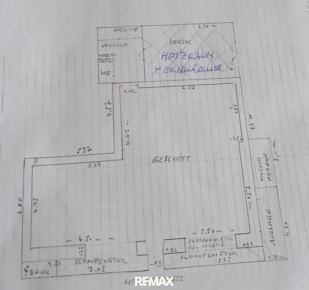 1-Zimmer-Gewerbeimmobilie mieten in Gmunden – 110 m², € 950 – Bild 6 von 6