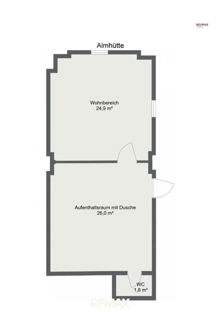 2-Zimmer-Immobilie mieten in Leoben – 52 m², € 499 – Bild 9 von 12