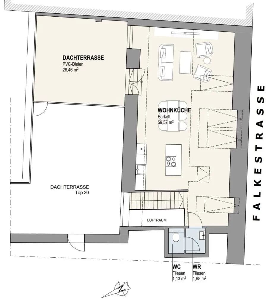 5-Zimmer-Wohnung mieten in Wien – 176,89 m², € 4.500 – Bild 24 von 24