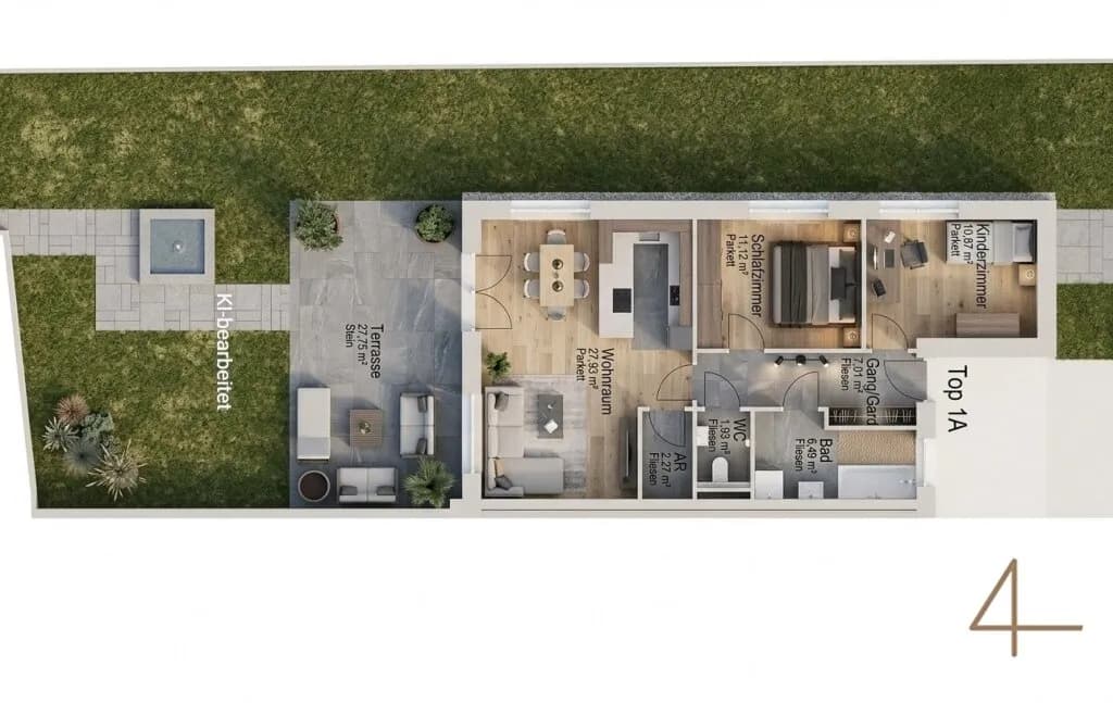 3-Zimmer-Wohnung kaufen in Schärding – 67 m², € 298.400 – Bild 8 von 8