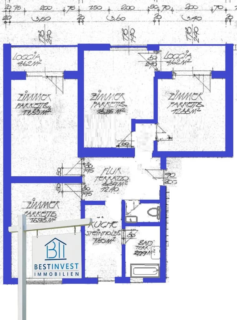 4-Zimmer-Wohnung mieten in Graz – 96 m², € 1.400 – Bild 19 von 19