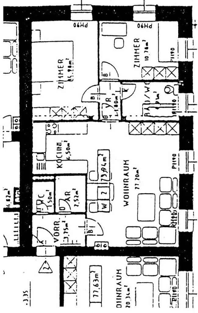 3-Zimmer-Wohnung mieten in Neunkirchen – 76,96 m², € 665 – Bild 4 von 4