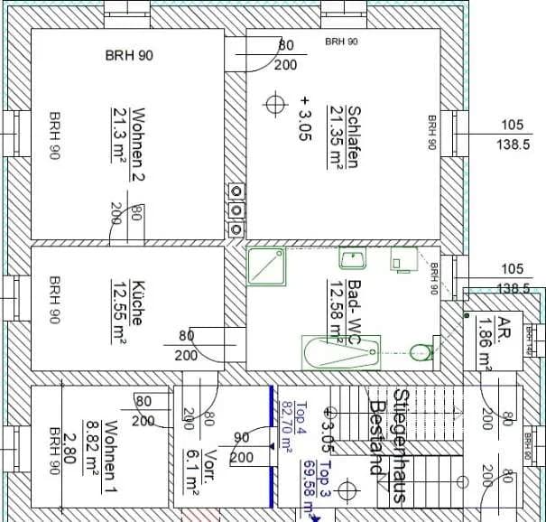 3-Zimmer-Wohnung mieten in Murtal – 84 m², € 829 – Bild 15 von 15