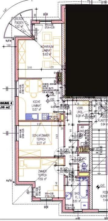 3-Zimmer-Wohnung mieten in Gmünd – 71,06 m², € 655 – Bild 7 von 7