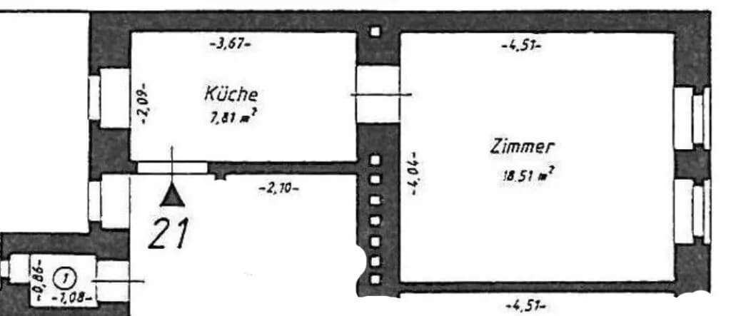 1-Zimmer-Wohnung kaufen in Wien – 27 m², € 75.000 – Bild 10 von 10