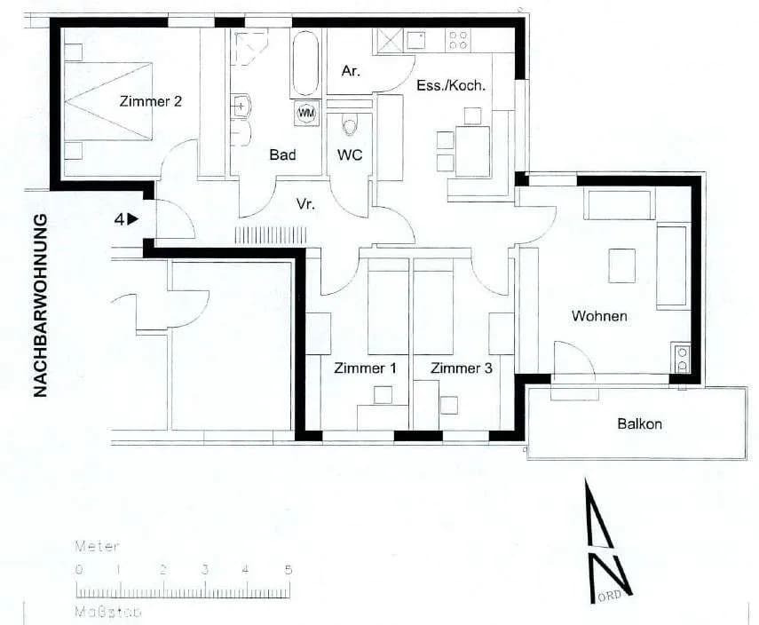 4-Zimmer-Wohnung mieten in Murtal – 86,67 m², € 613 – Bild 2 von 12