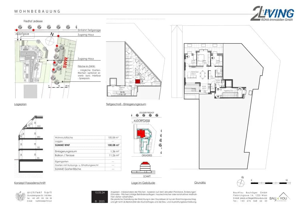 4-Zimmer-Wohnung kaufen in Wien – 100,08 m², € 499.999 – Bild 17 von 18