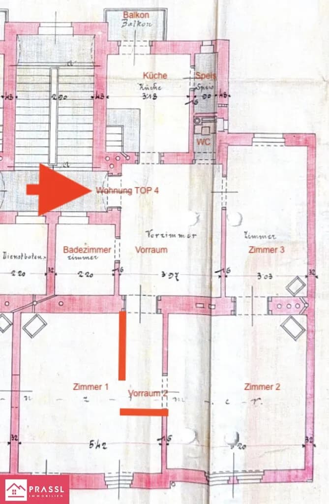 4-Zimmer-Wohnung mieten in Leoben – 110 m², € 1.098 – Bild 10 von 10