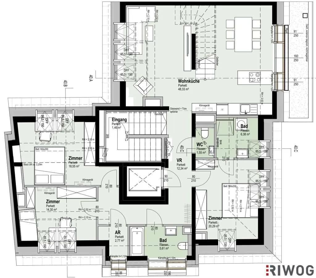 4-Zimmer-Wohnung kaufen in Wien – 133,1 m², € 948.200 – Bild 66 von 67