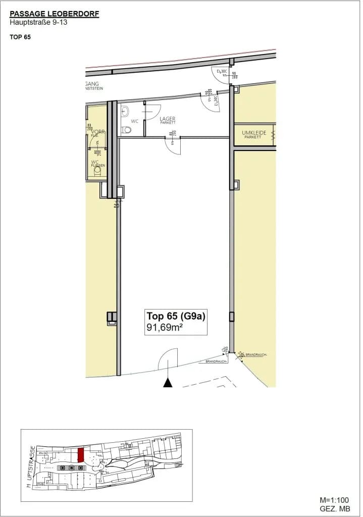 Gewerbeimmobilie mieten in Baden – 92 m², € 1.633 – Bild 12 von 13