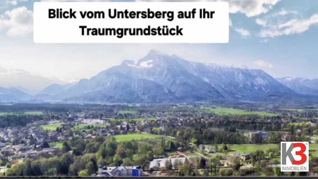 Grundstück kaufen in Salzburg Stadt – 1 126 m², € 779.000