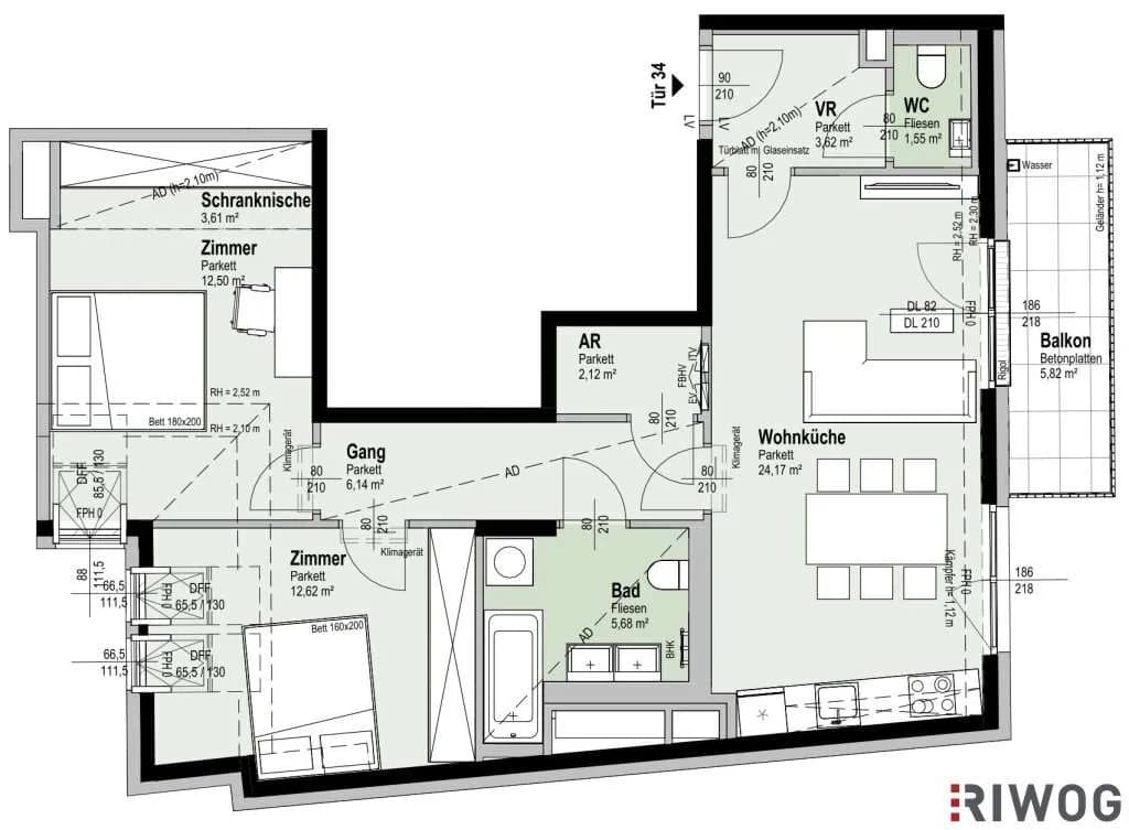 3-Zimmer-Wohnung kaufen in Wien – 72,01 m², € 543.100 – Bild 52 von 52