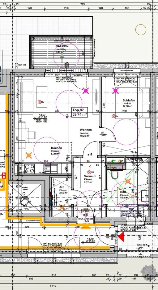 2-Zimmer-Wohnung mieten in Hollabrunn – 53,74 m², € 578 – Bild 2 von 11