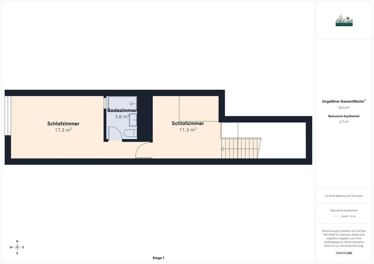 3-Zimmer-Wohnung kaufen in Feldkirchen – 61 m², € 255.000 – Bild 13 von 13