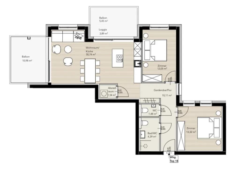 3-Zimmer-Wohnung kaufen in Liezen – 77,52 m², € 1.031.000 – Bild 8 von 8