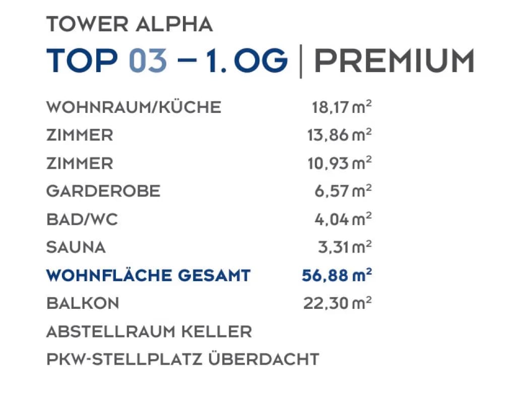 3-Zimmer-Wohnung kaufen in Liezen – 56,88 m², € 816.360 – Bild 5 von 6