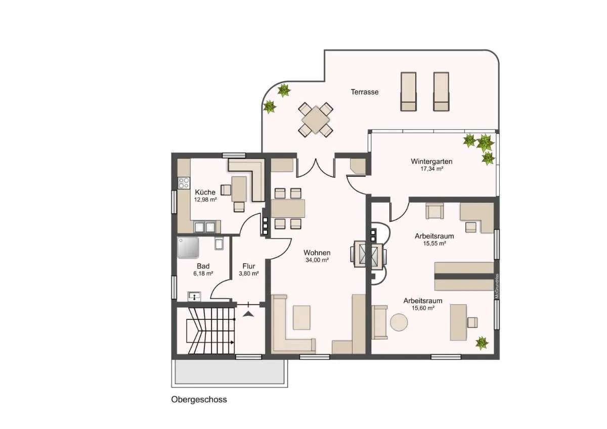 13-Zimmer-Gewerbeimmobilie kaufen in Urfahr-Umgebung – 320 m², € 795.000 – Bild 49 von 51