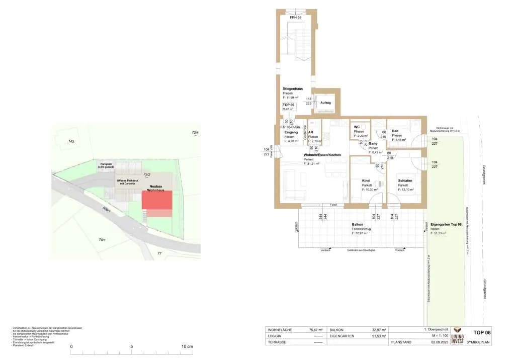 3-Zimmer-Wohnung kaufen in Linz – 75,67 m², € 438.886 – Bild 14 von 15