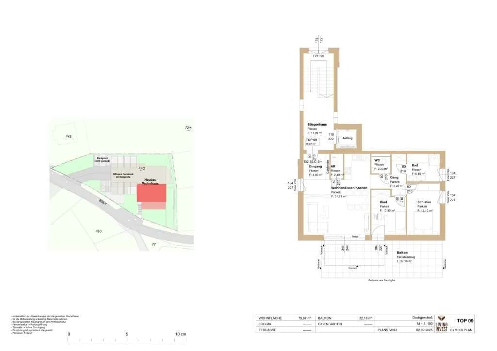 3-Zimmer-Wohnung kaufen in Linz – 75,67 m², € 454.020 – Bild 14 von 15