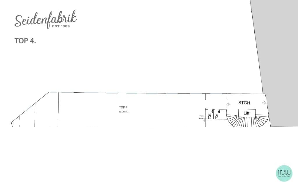 4-Zimmer-Gewerbeimmobilie mieten in Wien – 167,46 m², € 2.492 – Bild 11 von 11