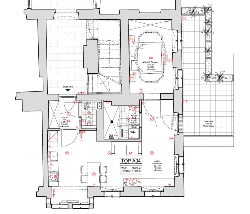 2-Zimmer-Wohnung mieten in Linz – 50,29 m², € 940 – Bild 13 von 13