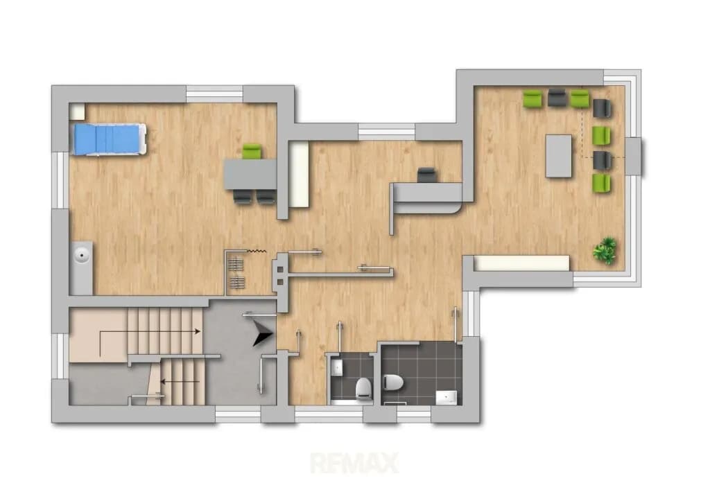 3-Zimmer-Gewerbeimmobilie mieten in Krems an der Donau – 78 m², € 970 – Bild 10 von 11