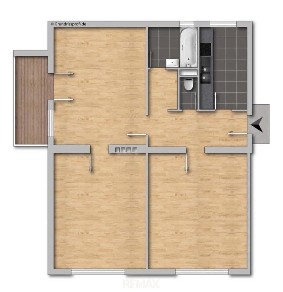 3-Zimmer-Wohnung mieten in Krems an der Donau – 89,02 m², € 979 – Bild 10 von 10