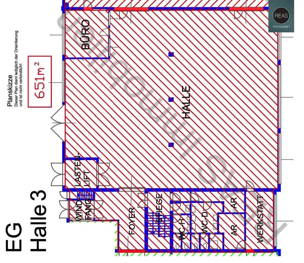 Gewerbeimmobilie mieten in Wien – 2 000 m², € 9 – Bild 31 von 33