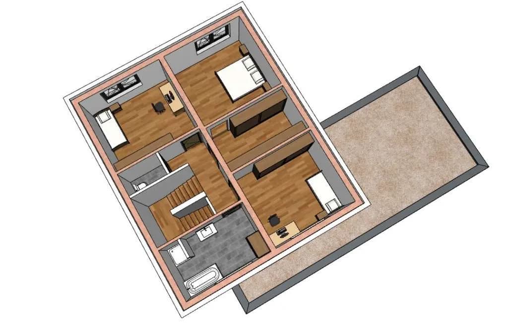 5-Zimmer-Haus kaufen in Sankt Pölten Land – 144 m², € 479.540 – Bild 6 von 7