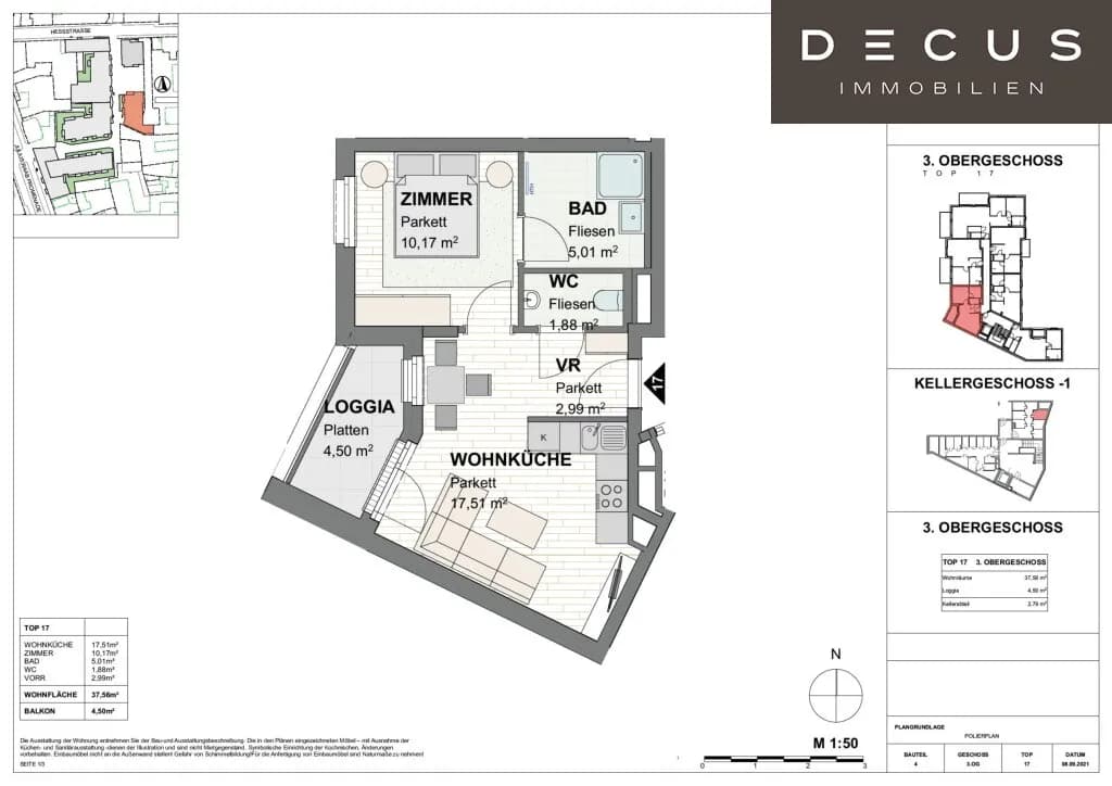 2-Zimmer-Wohnung mieten in Sankt Pölten – 37,56 m², € 668 – Bild 10 von 10