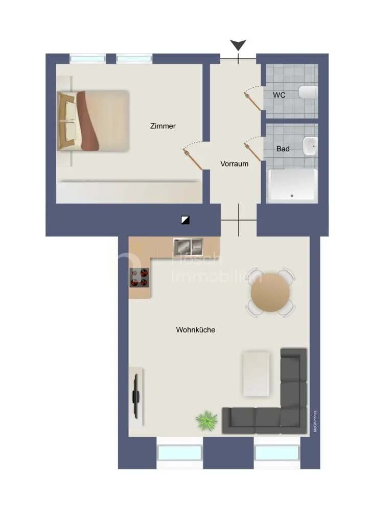 2-Zimmer-Wohnung kaufen in Wien – 38,36 m², € 249.000 – Bild 17 von 17