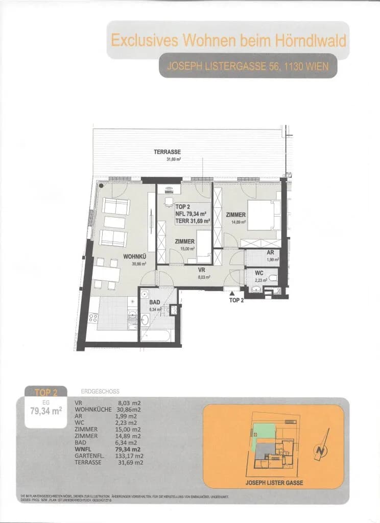 3-Zimmer-Wohnung kaufen in Wien – 79 m², € 695.000 – Bild 17 von 19