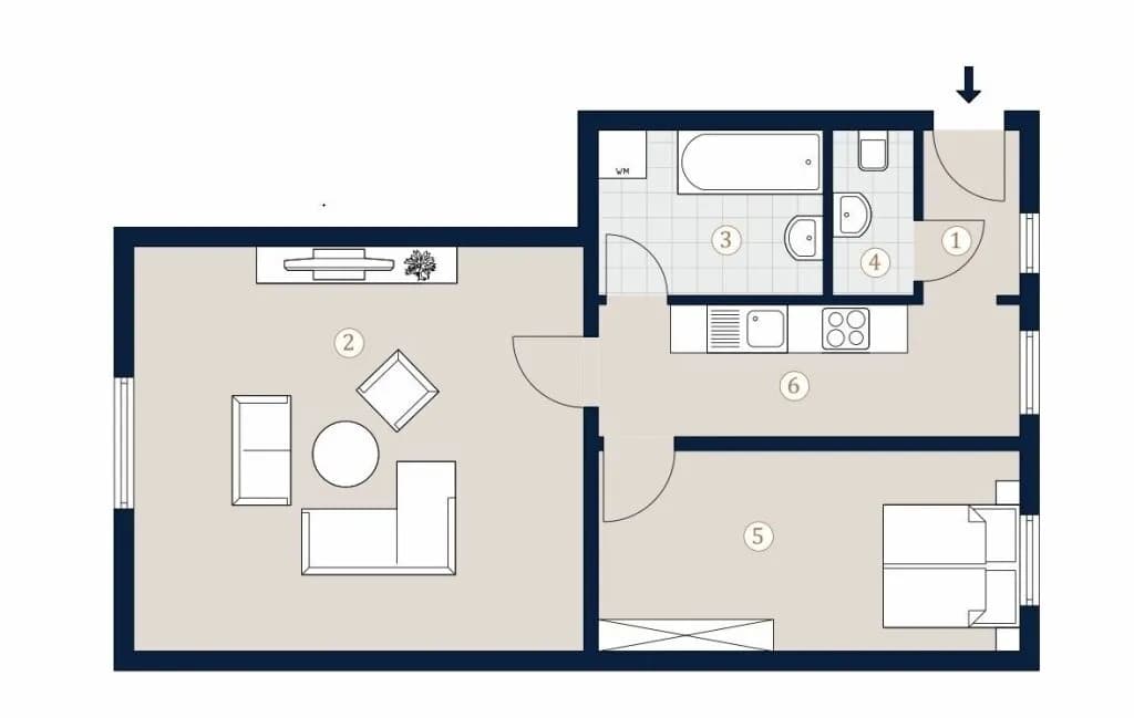 2-Zimmer-Wohnung kaufen in Wien – 56,29 m², € 375.000 – Bild 17 von 17