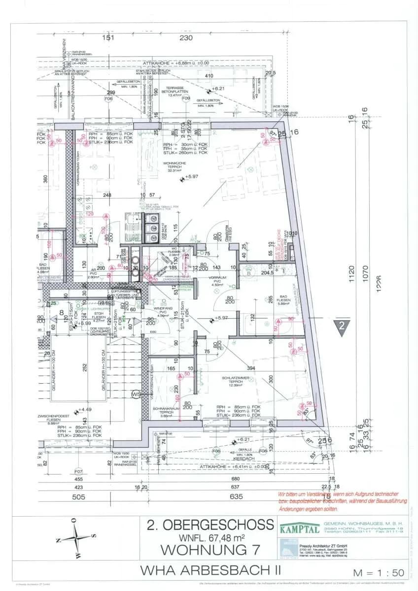 2-Zimmer-Wohnung mieten in Zwettl – 67,38 m², € 665 – Bild 12 von 12