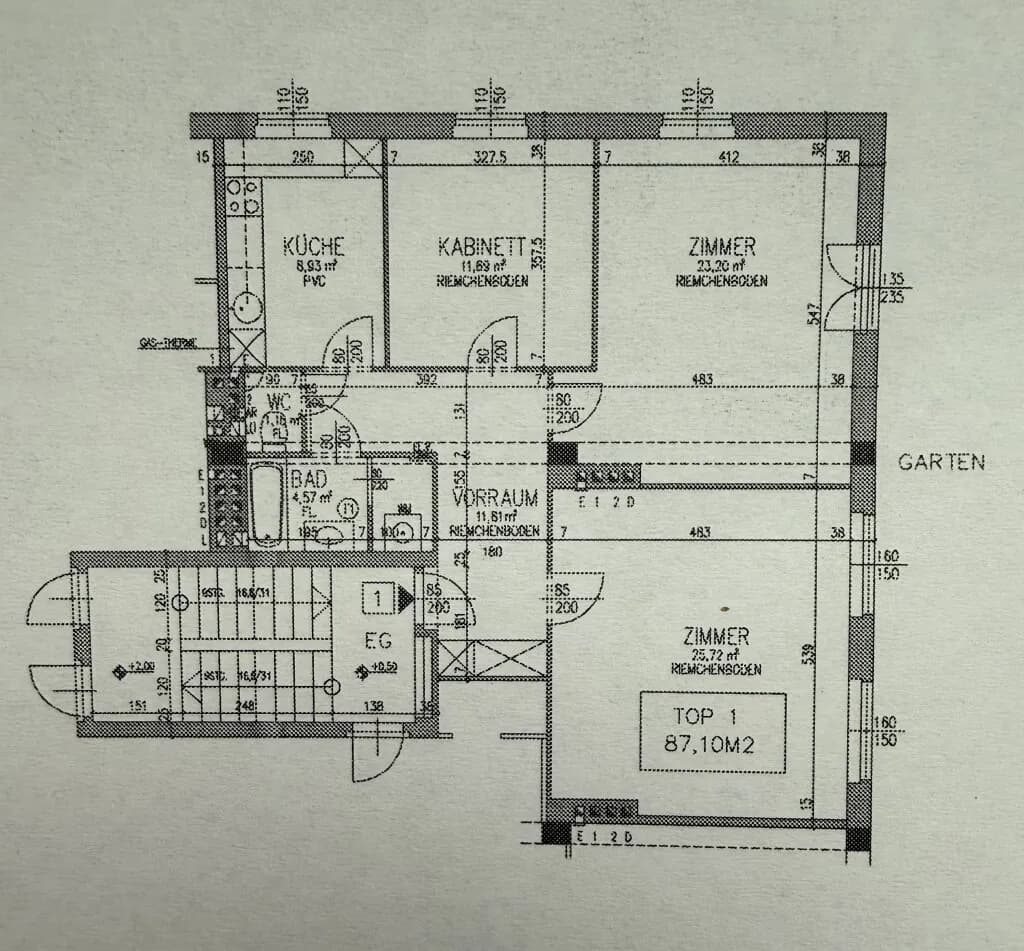 3-Zimmer-Wohnung mieten in Wien – 87,1 m², € 1.500 – Bild 14 von 14