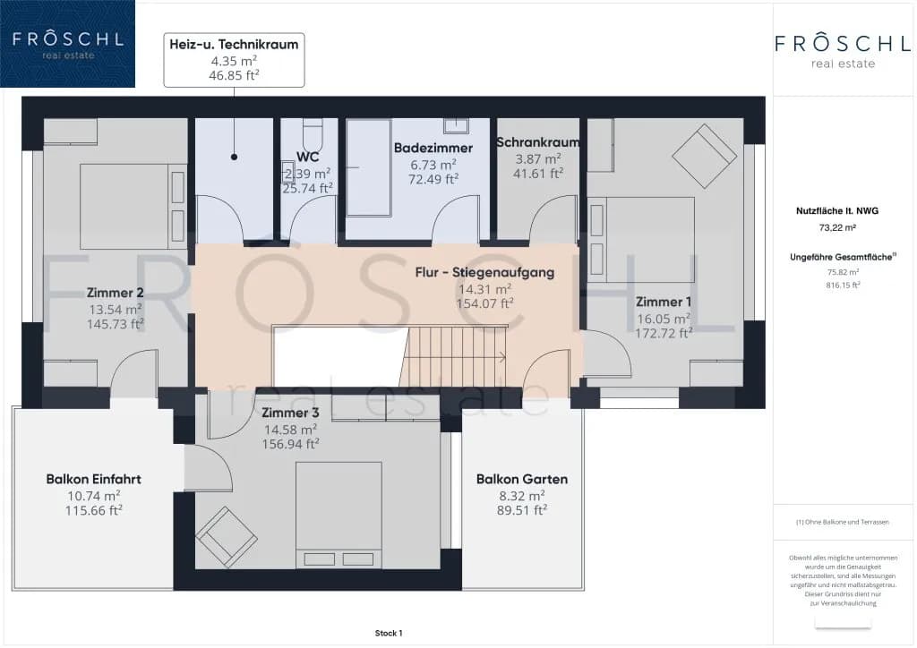 5-Zimmer-Haus kaufen in Mistelbach – 126 m², € 599.000 – Bild 29 von 33