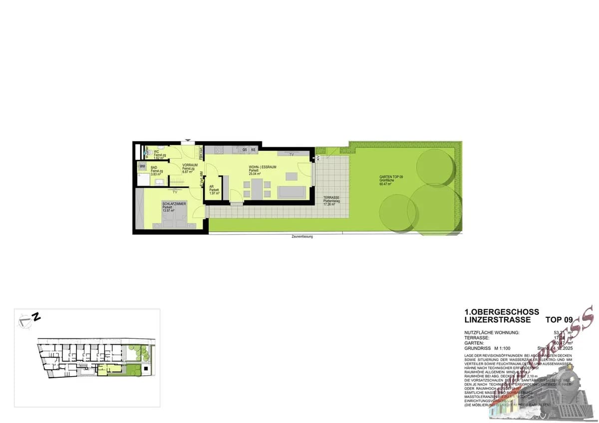 2-Zimmer-Wohnung kaufen in Wien – 53,31 m², € 406.900