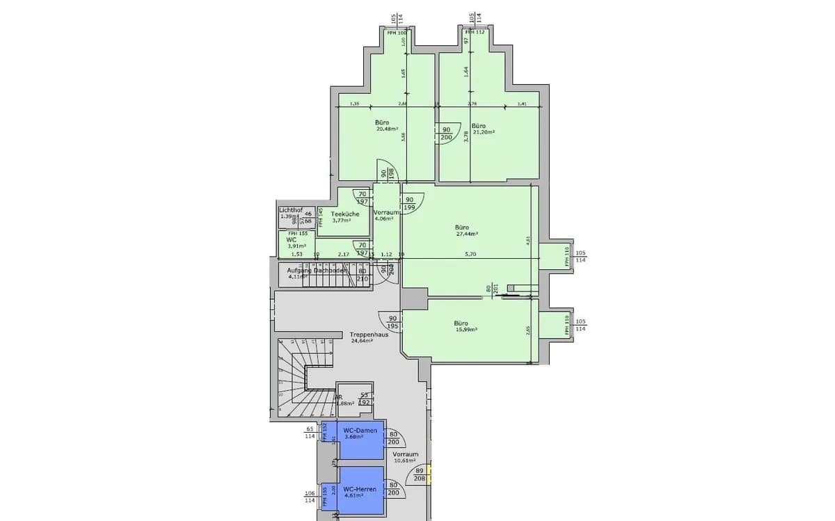4-Zimmer-Gewerbeimmobilie mieten in Bruck-Mürzzuschlag – 100 m², € 1.272 – Bild 11 von 11