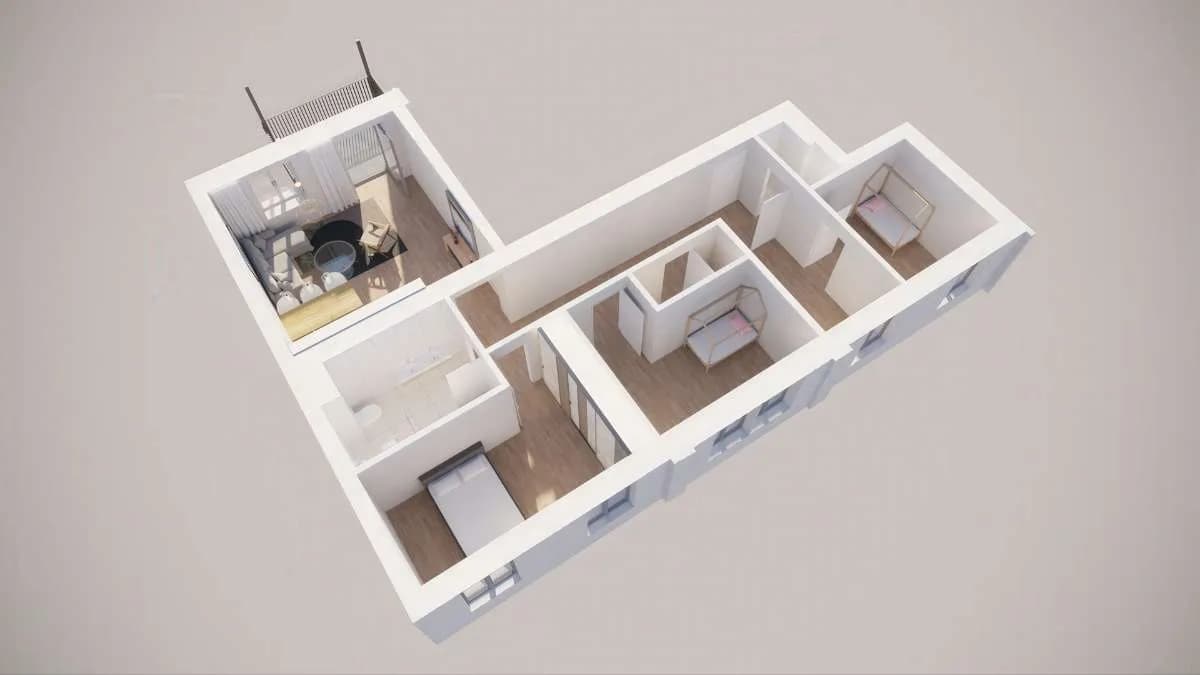 4-Zimmer-Wohnung kaufen in Linz – 111 m², € 699.000 – Bild 2 von 7