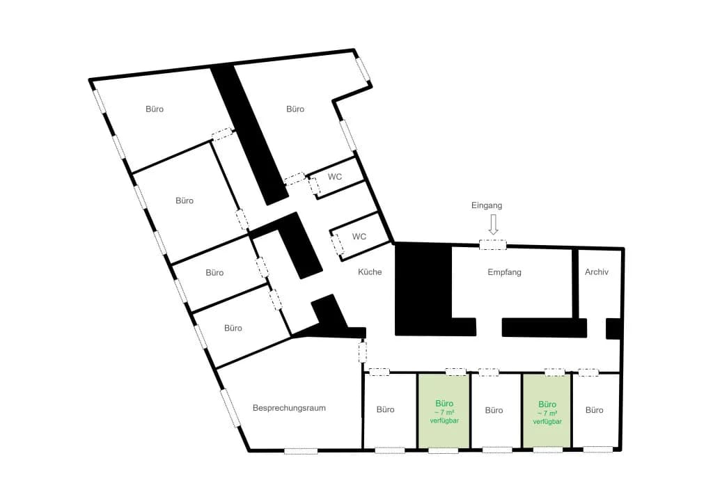 Gewerbeimmobilie mieten in Wien – 75 m², € 245 – Bild 10 von 11