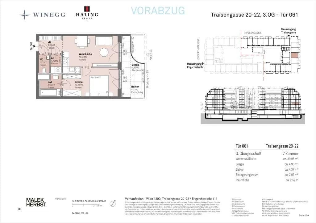 Immobilie kaufen in Wien – 39,96 m², € 281.100 – Bild 14 von 14