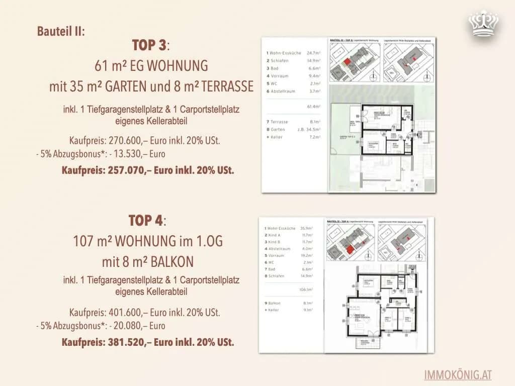 Wohnung kaufen in Amstetten – 106,2 m², € 396.910 – Bild 14 von 23