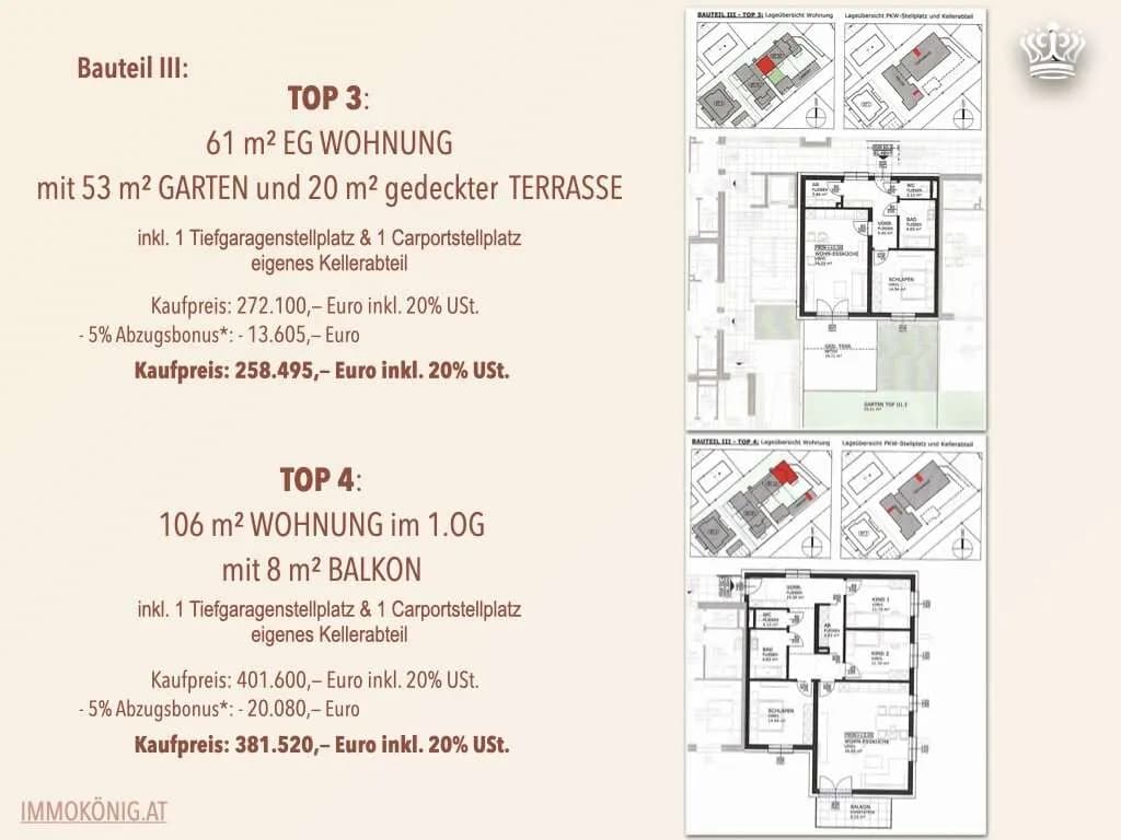 Wohnung kaufen in Amstetten – 106,2 m², € 396.910 – Bild 18 von 23