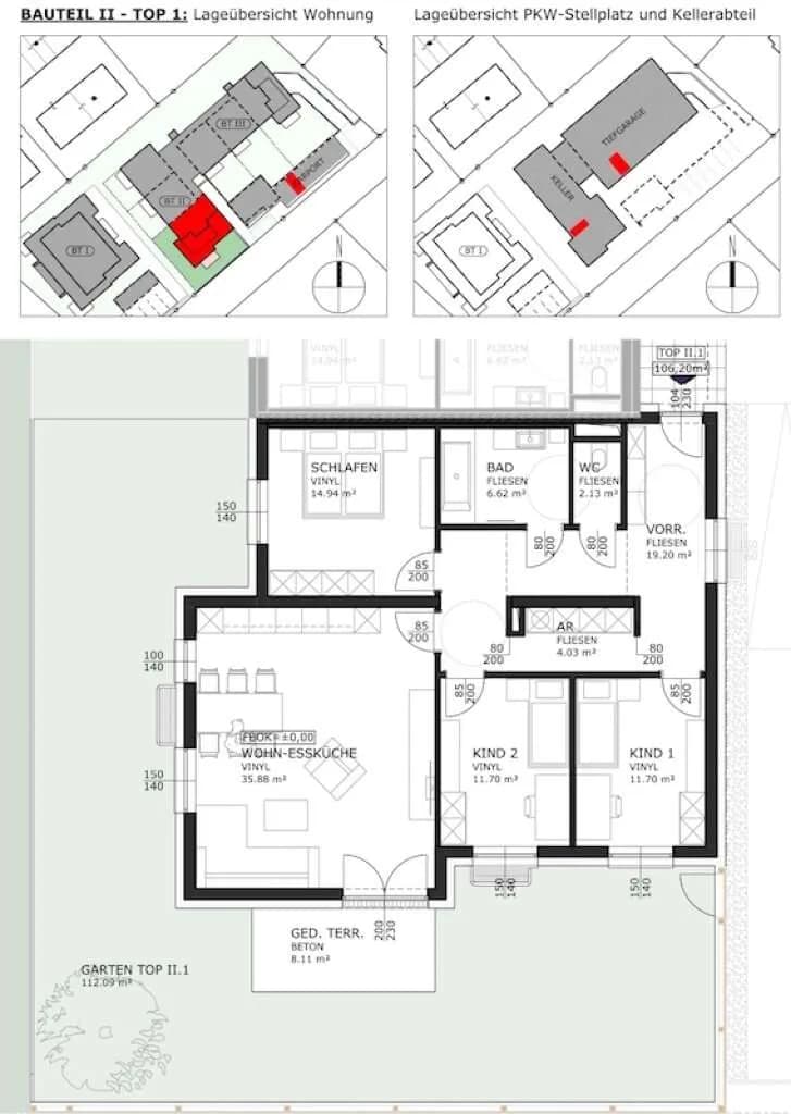 Wohnung kaufen in Amstetten – 106,2 m², € 396.910 – Bild 21 von 23