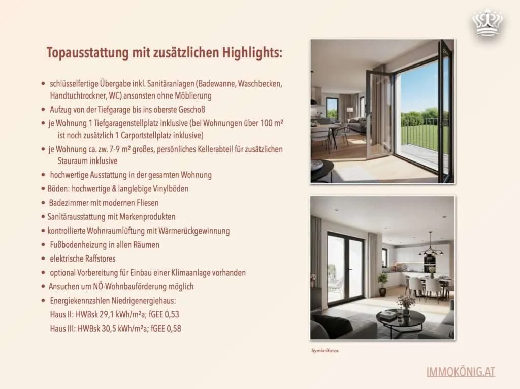 Wohnung kaufen in Amstetten – 61,5 m², € 258.495 – Bild 12 von 24